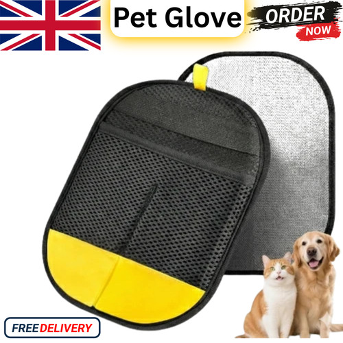 Pet hair removal - removal, glove