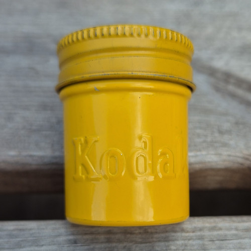 Kodak metal film - film, canister