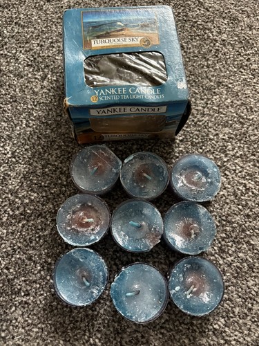 Yankee candle turquoise sky - turquoise,