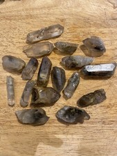 Brazilian Smoky Quartz With Chlorite Rough Point