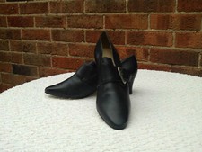 Vintage BHS black leather