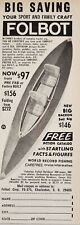 1975 Print Ad Folbot Folding Boats Sport & Family Craft Charleston,S. Carolina