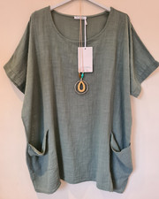 Italian Necklace Top One Size