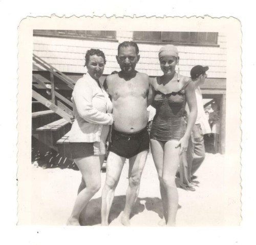 Vintage photo shapely - vintage,