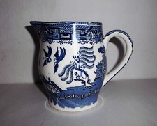 Vintage W Adams & Sons WILLOW Jug.