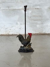 Victorian Cast Iron Painted Door Stop | Antique Doorstop Weight
