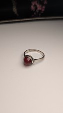 Vintage Sterling Silver Orange