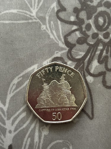 Gibraltar 2010 fifty pence 50p - fifty,