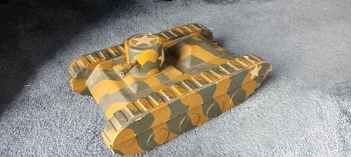 Ww2 old british wooden tank - ww2,