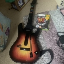 Guitar Hero Wireless Controller for Xbox 360 Sunburst Red/Octane With Game