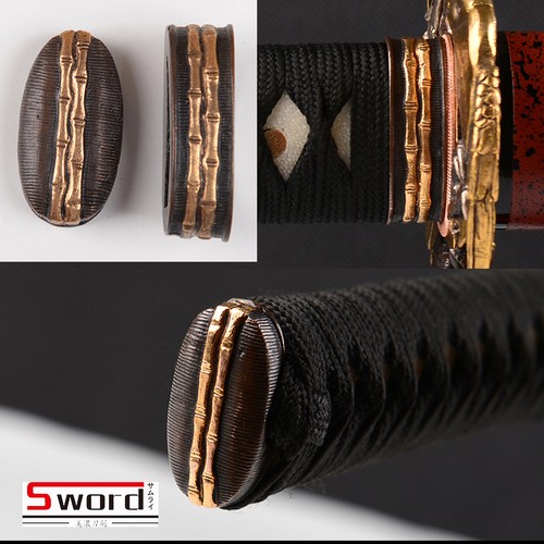 Golden bamboo plated brass - plated,