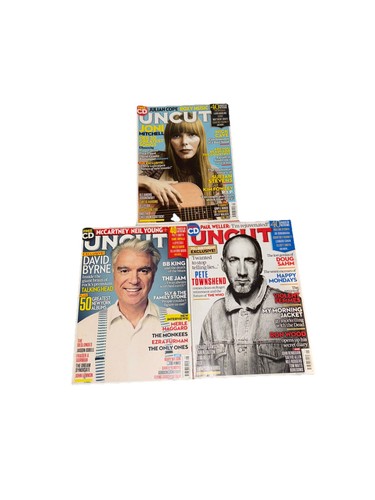 Uncut magazines april - uncut, june