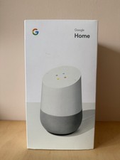 Google Home Smart Assistant Speaker White Slate Used Excellent Condition