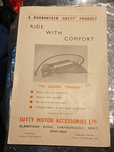 Sutty tyre pump - sutty,