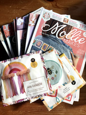 Mollie Makes Magazine Issues 40 - 59 many with free craft kit gifts included.
