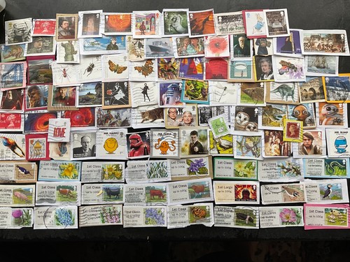 Stamps 100 different - stamps, modern