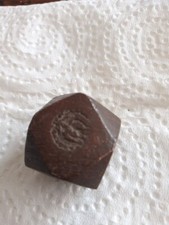 Roman Trade Weight Very Rare 14 Sides With Central Stamp To One Side 63 Gramme 