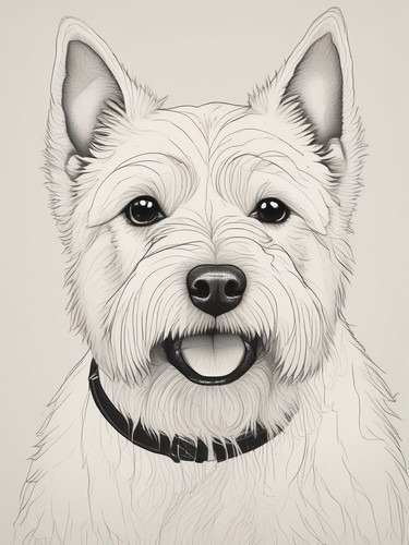 West highland terrier line - west,