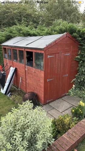 Garden shed wooden - garden, shed￼
