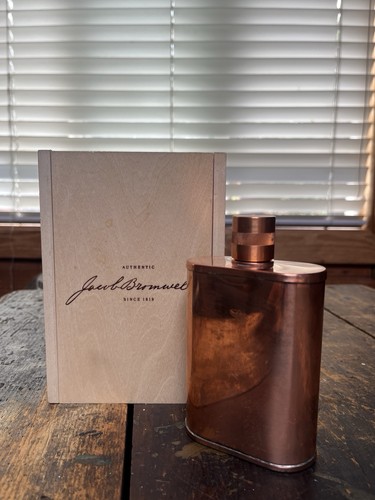Jacob bromwell copper flask - jacob,