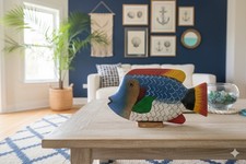 Vintage Colourful Carved