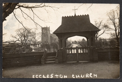 Postcard eccleston chorley - postcard,