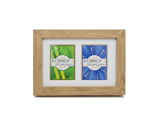 Oak trading card frame for - trading,