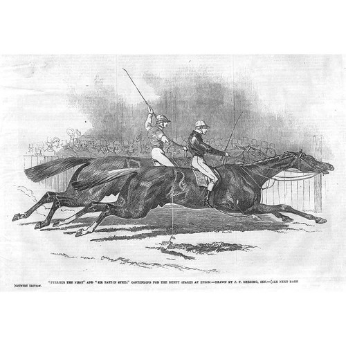 Epsom riders contesting - riders,