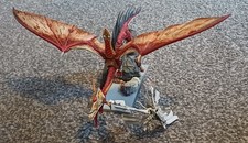High Elves Lord On Dragon Warhammer Fantasy / AOS / Old World (magnetised base)