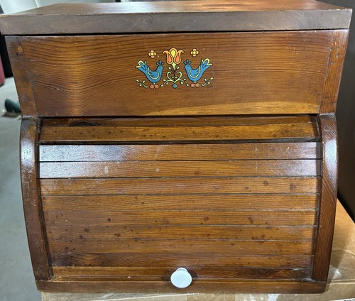 Solid wood bread - wood, box