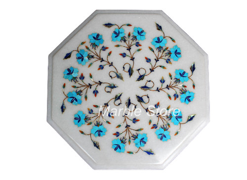 Marble coffee table top - 15",