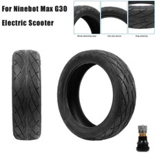 10x2.50-6.5 Tubeless Rubber Tire for Segway Ninebot MAX G30 Electric Scooter 10"