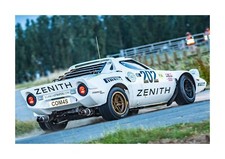 Lancia Stratos HF2 A4 reproduction 260 gsm card car poster Choice of frame