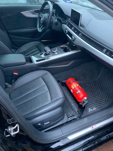 Fire extinguisher mount holder