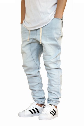 Men ice drop crotch denim - men's,