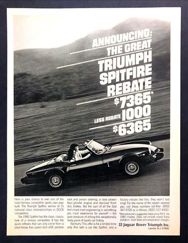 1980 triumph spitfire - 1980,