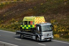 Truck Photo 12x8 - Mercedes