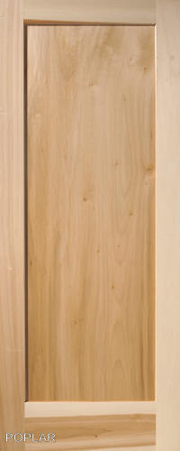 Poplar panel flat - panel, mission