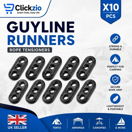 New x10 guyline runners - new, from