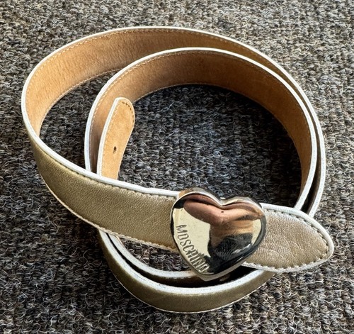 Moschino leather belt - leather,
