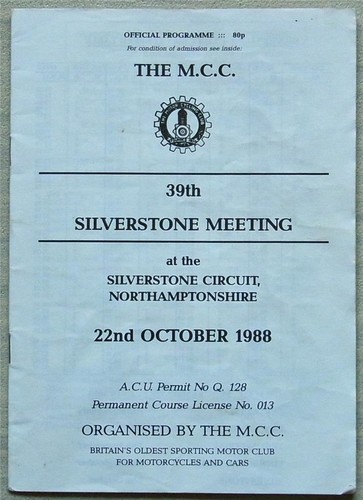Silverstone oct 1988 the - 22,