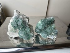 1kg Transparent Green Cube Fluorite Crystal Mineral Specimen raw Wholesale F12