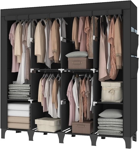 Extra large canvas wardrobe - canvas,