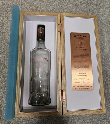 Rare bowmore year old empty - rare,