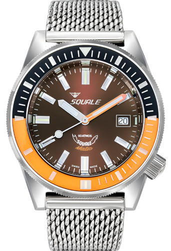 Squale matic chocolate mesh - squale,