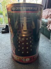 Doctor Who Dalek 18 inch RC Supreme Dalek sealed Boxed excellent find.