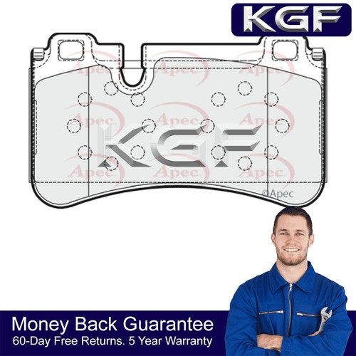 Kgf rear brake pads set - kgf,