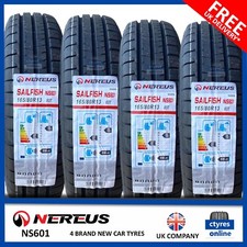 4X New 165 80 13 NEREUS NS601