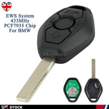 3 Button Remote Key Fob 433MHz HU92 Blade For BMW E46 E38 E39 3 5 7 X3 X5 Series