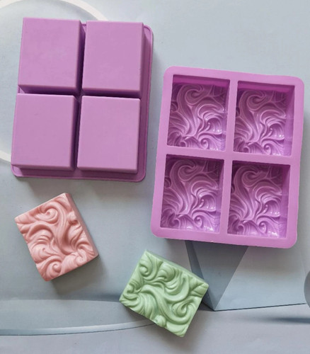 Cavity soap mould wave - mould,